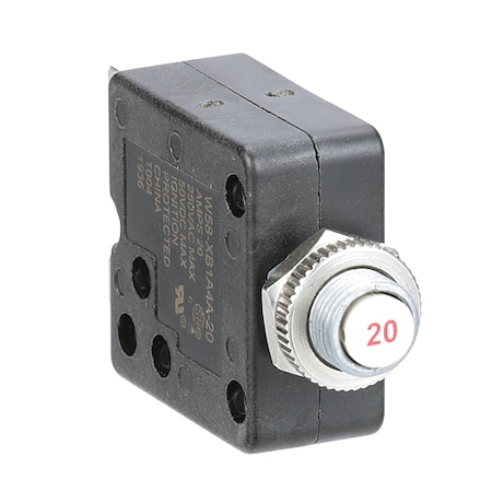 Star Manufacturing Breaker, Reset, 20A ELB097